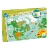 Djeco DJ07412 - Puzzles Observation - Tour Du Monde 200pcs + Livret
