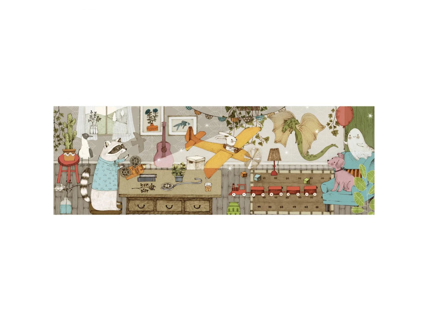 Djeco DJ07608 - Puzzles Gallery - Cinematograph - 100 Pcs 4 Djeco DJ07608 - Puzzles Gallery - Cinematograph - 100 Pcs – Image 2