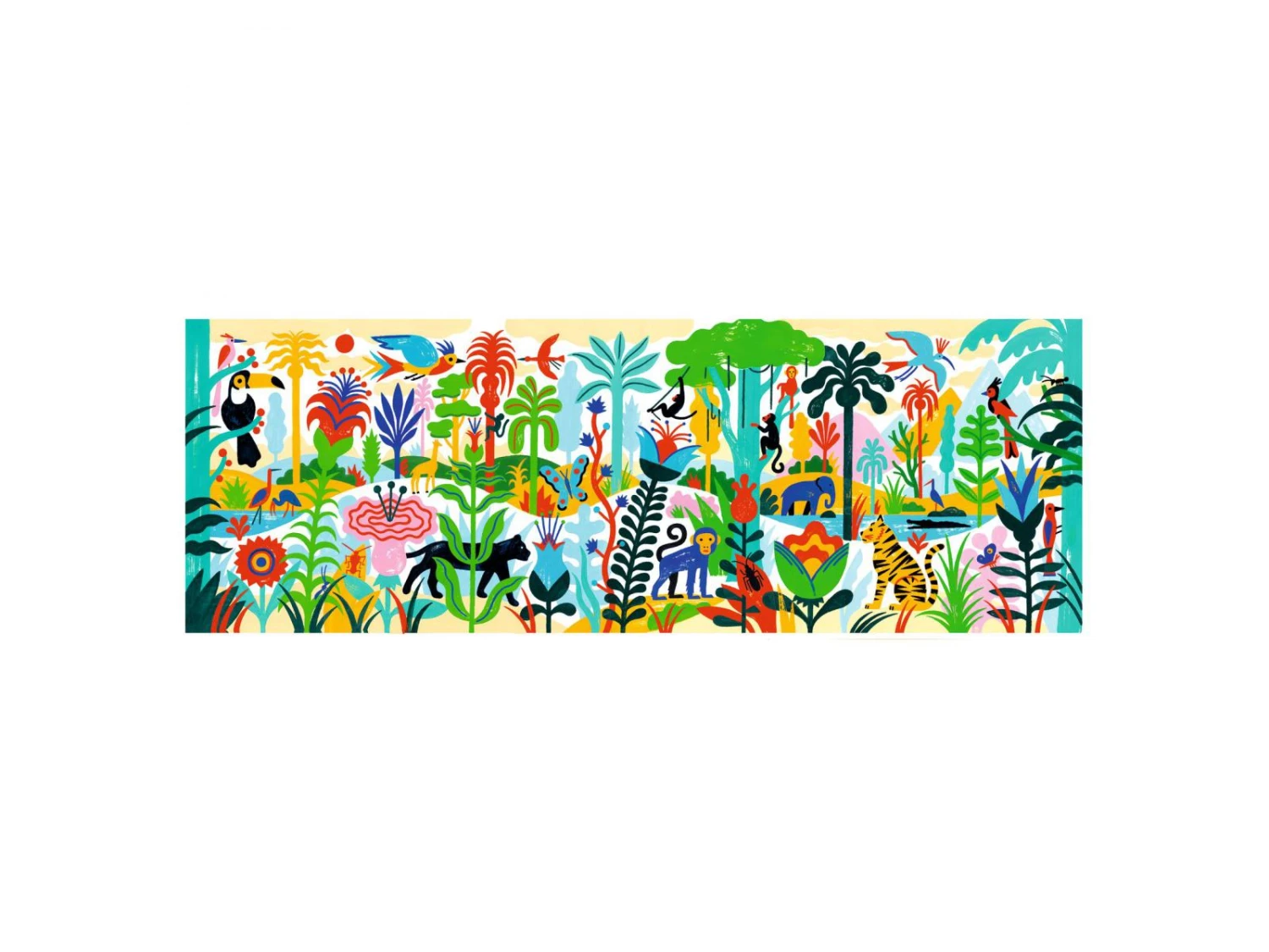 Djeco DJ07619 - Puzzles Gallery - Jungle - 100 Pcs 4 Djeco DJ07619 - Puzzles Gallery - Jungle - 100 Pcs – Image 2