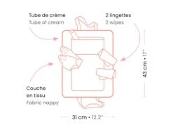 Djeco DJ07850 - Pomea - Le Soin - Sac à Langer Pink Peak 11 Djeco DJ07850 - Pomea - Le Soin - Sac à Langer Pink Peak -Petit Monde Soldes djeco dj07850 pomea le soin sac a langer pink peak 1600 4