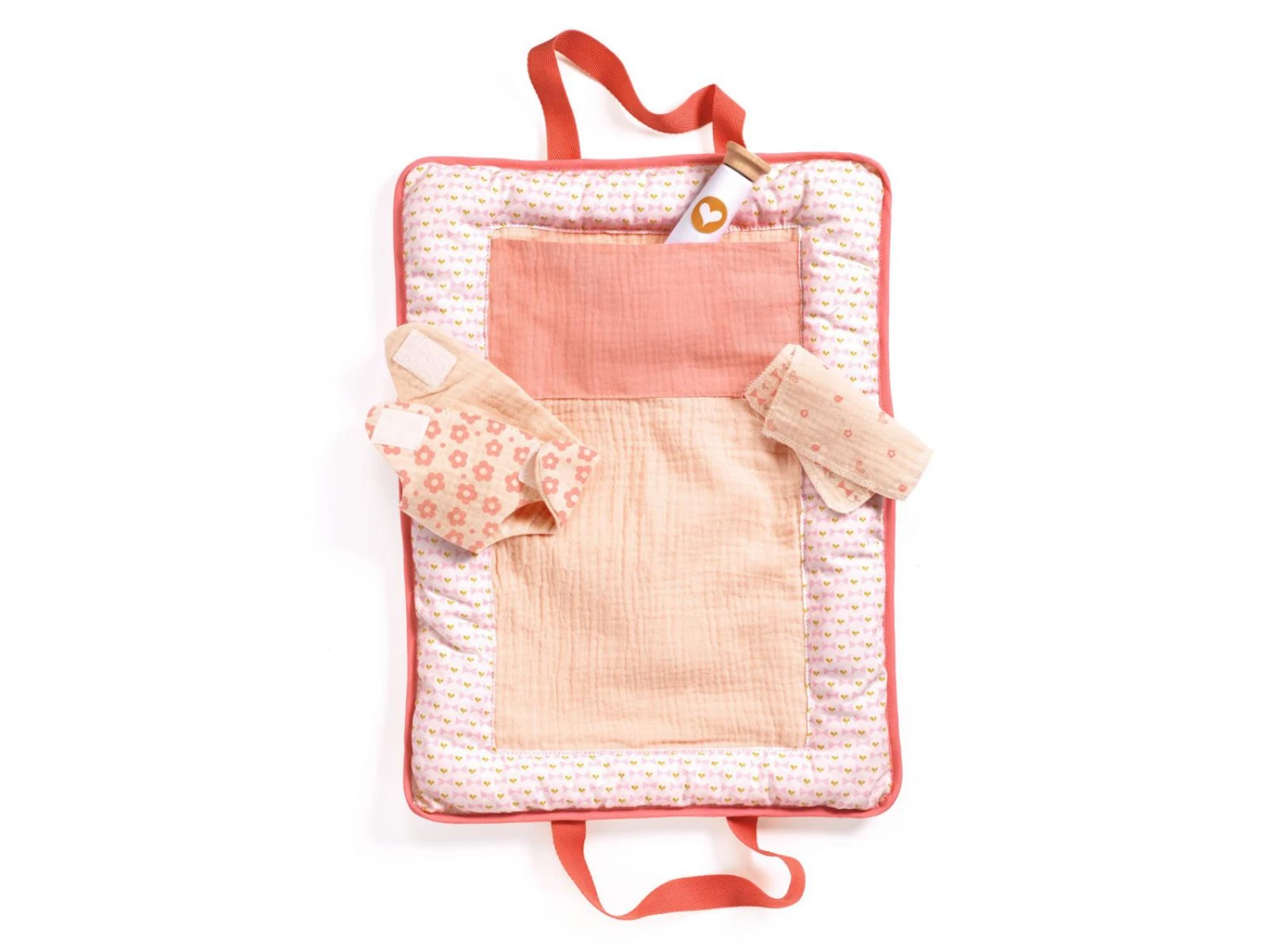 Djeco DJ07850 - Pomea - Le Soin - Sac à Langer Pink Peak 3 Djeco DJ07850 - Pomea - Le Soin - Sac à Langer Pink Peak