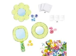 Djeco DJ07908 - DIY - Mosaïques & Stickers- Douceur Florale -Petit Monde Soldes djeco dj07908 diy mosaiques stickers douceur florale 1600 2