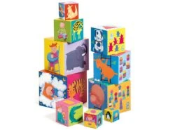 Djeco DJ08503 - Cubes Premier âge - 10 Cubes Rigolos -Petit Monde Soldes djeco dj08503 cubes premier age 10 cubes rigolos 1600 1