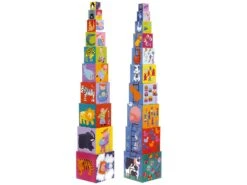 Djeco DJ08503 - Cubes Premier âge - 10 Cubes Rigolos -Petit Monde Soldes djeco dj08503 cubes premier age 10 cubes rigolos 1600 2