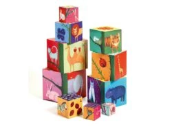 Djeco DJ08505 - Cubes Premier âge - 10 Cubes Nature Et Animaux -Petit Monde Soldes djeco dj08505 cubes premier age 10 cubes nature et animaux 1600 1