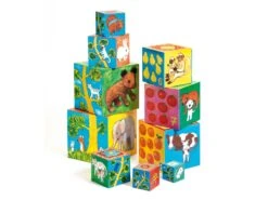 Djeco DJ08506 - Cubes Premier âge - 10 Cubes Mes Amis -Petit Monde Soldes djeco dj08506 cubes premier age 10 cubes mes amis 1600 1