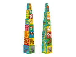 Djeco DJ08506 - Cubes Premier âge - 10 Cubes Mes Amis -Petit Monde Soldes djeco dj08506 cubes premier age 10 cubes mes amis 1600 2