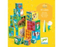 Djeco DJ08506 - Cubes Premier âge - 10 Cubes Mes Amis -Petit Monde Soldes djeco dj08506 cubes premier age 10 cubes mes amis 1600 3