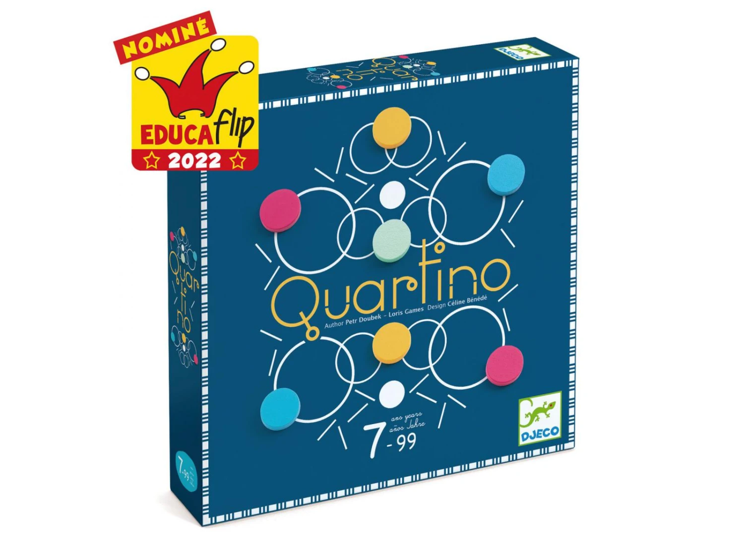 Djeco DJ08544 - Jeux - Quartino 3 Djeco DJ08544 - Jeux - Quartino