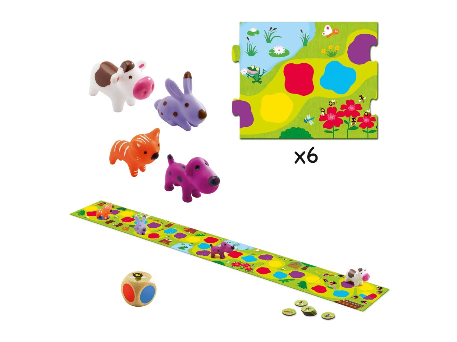 Djeco DJ08550 - Jeux Des Tout-petits - Little Circuit 5 Djeco DJ08550 - Jeux Des Tout-petits - Little Circuit – Image 3