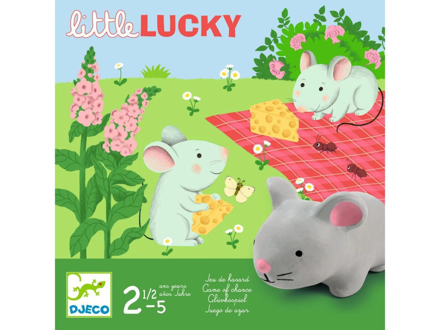 Djeco DJ08560 - Jeux Des Tout-petits - Little Lucky 3 Djeco DJ08560 - Jeux Des Tout-petits - Little Lucky