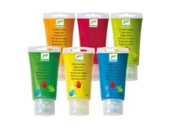 Petit Monde Soldes -Petit Monde Soldes djeco dj08860 les couleurs des petits 6 tubes de peinture a doigts 1600 1