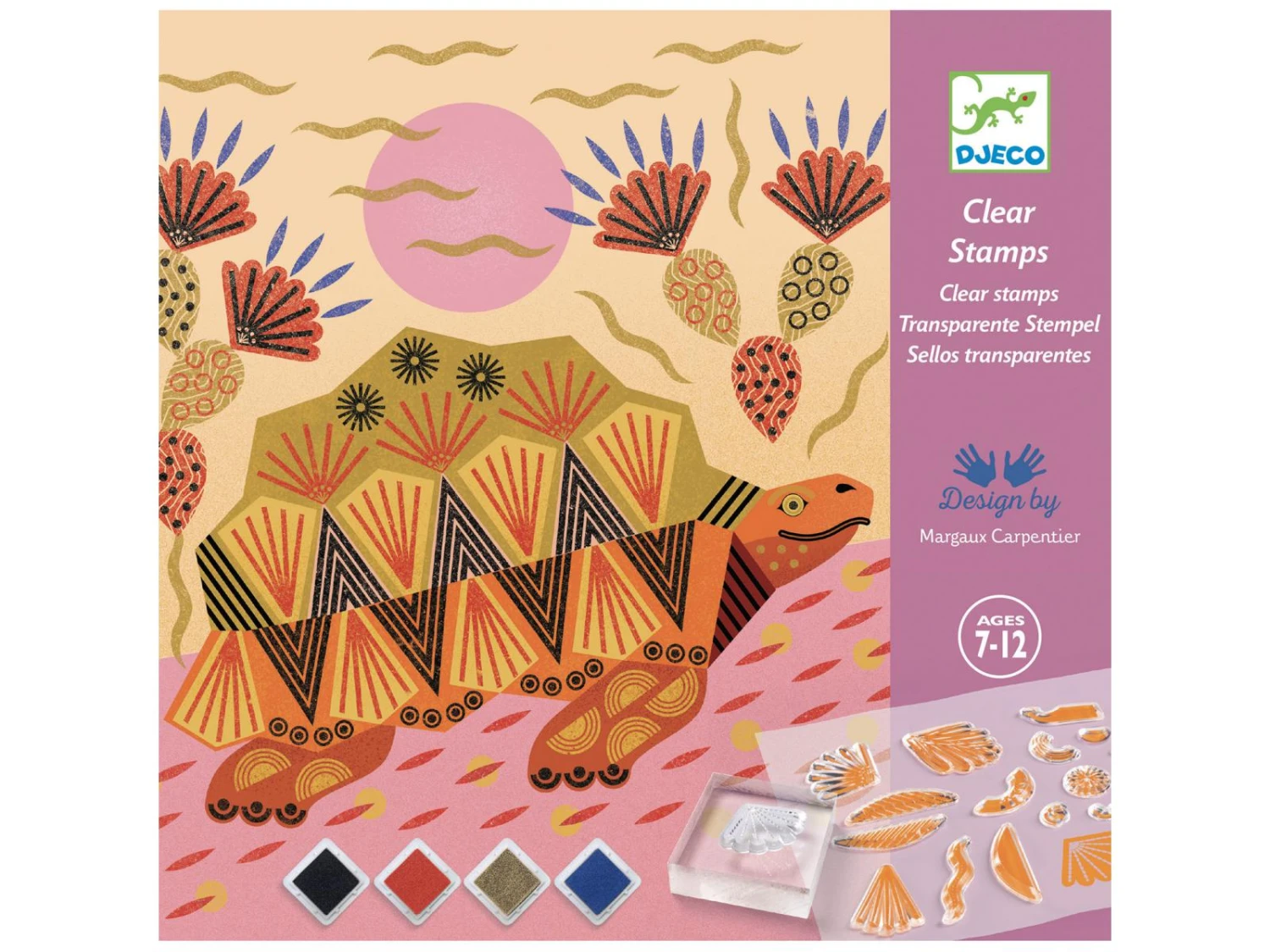 Djeco DJ08966 - Tampons - Motifs Et Pelages 6 Djeco DJ08966 - Tampons - Motifs Et Pelages – Image 4