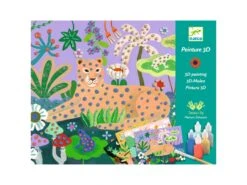 Djeco DJ08968 - Peinture - Forêt Tropicale -Petit Monde Soldes djeco dj08968 peinture foret tropicale 1600 3