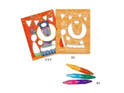 Djeco DJ08989 - Coloriage Pour Les Petits - Funambule Et Balles -Petit Monde Soldes djeco dj08989 coloriage pour les petits funambule et balles 1600 2