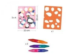 Djeco DJ08993 - Coloriage Pour Les Petits - Piou Piou & Co -Petit Monde Soldes djeco dj08993 1