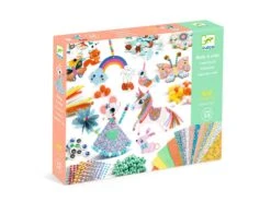 Djeco DJ09015 - Papier Créatif - Boite à Créer