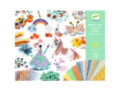 Djeco DJ09015 - Papier Créatif - Boite à Créer -Petit Monde Soldes djeco dj09015 papier creatif boite a creer 1600 3