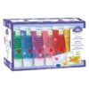 Djeco DJ09017 - Les Couleurs Des Petits - 6 Tubes De Peinture à Doigts - Paillettes -Petit Monde Soldes djeco dj09017 les couleurs des petits 6 tubes de peinture a doigts paillettes 1600