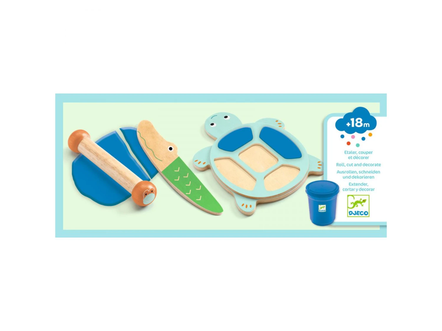 Djeco DJ09032 - Pâte à Modeler - Mapatajungle 6 Djeco DJ09032 - Pâte à Modeler - Mapatajungle – Image 4