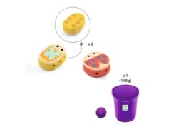 Djeco DJ09033 - Pâte à Modeler - Mapatabestioles -Petit Monde Soldes djeco dj09033 pate a modeler mapatabestioles 1600 2