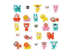 Djeco DJ09050 - Stickers Pour Les Petits - J'aime Les Animaux -Petit Monde Soldes djeco dj09050 stickers pour les petits j aime les animaux 1600 1
