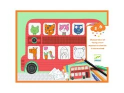 Djeco DJ09289 - Dessin Pour Les Petits - Décalquer Est Un Art -Petit Monde Soldes djeco dj09289 dessin pour les petits decalquer est un art 1600 3