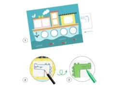 Djeco DJ09289 - Dessin Pour Les Petits - Décalquer Est Un Art -Petit Monde Soldes djeco dj09289 dessin pour les petits decalquer est un art 1600 4