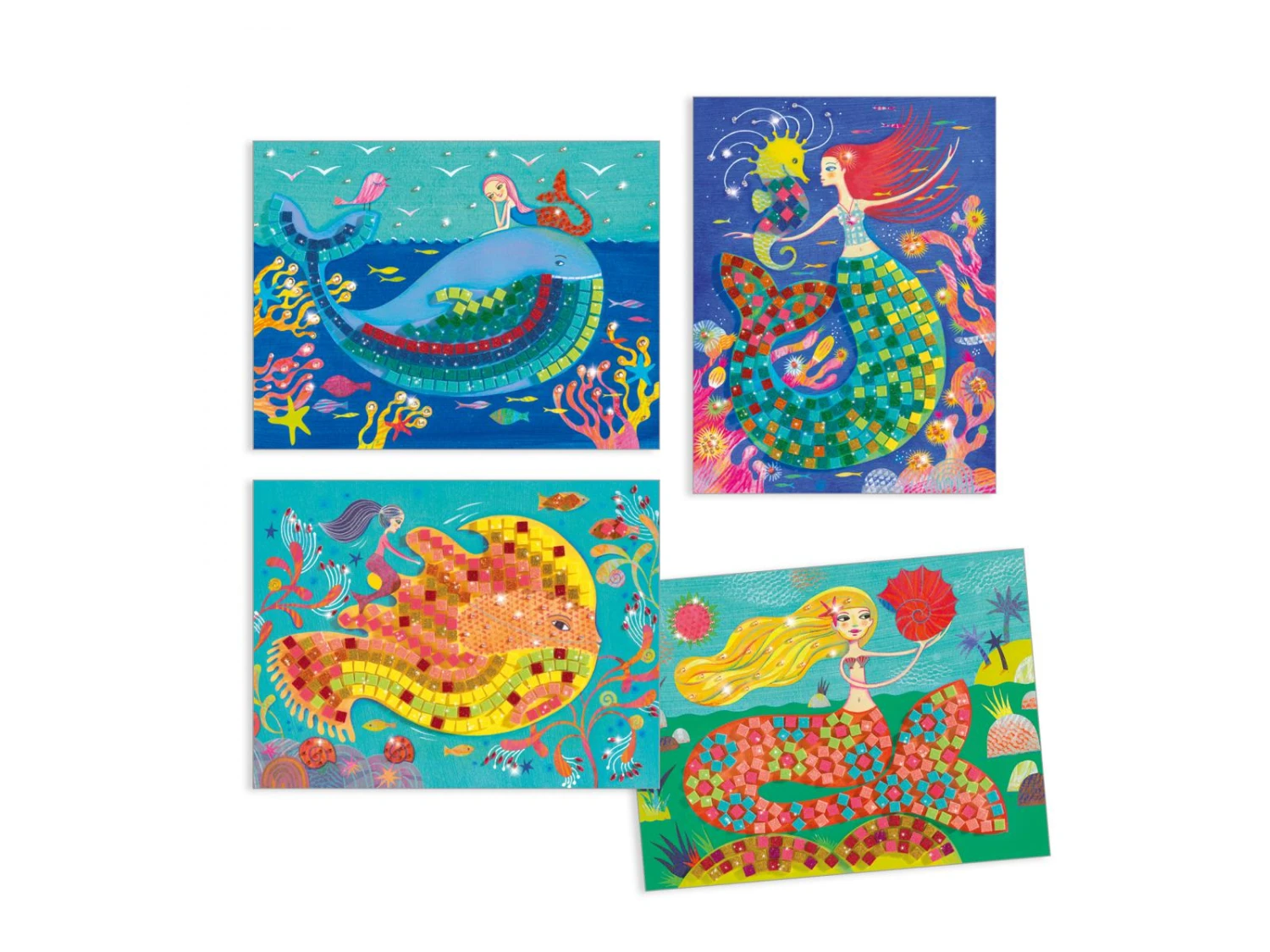 Djeco DJ09423 - Collages - Le Chant Des Sirènes 4 Djeco DJ09423 - Collages - Le Chant Des Sirènes – Image 2
