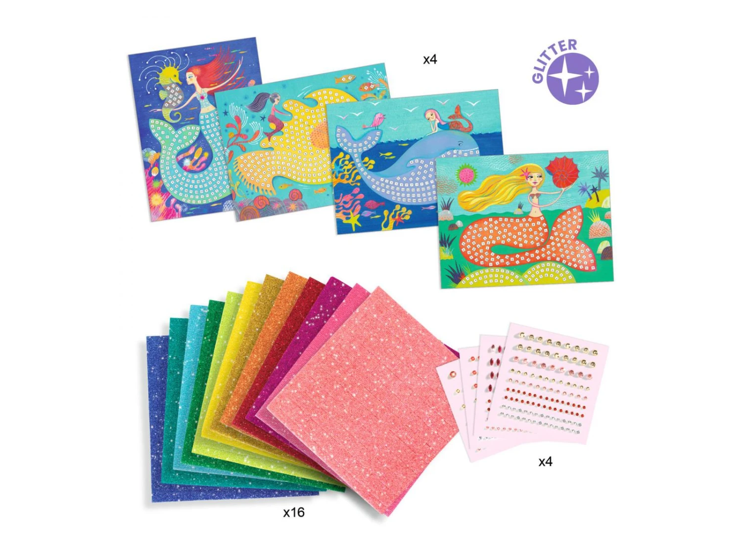 Djeco DJ09423 - Collages - Le Chant Des Sirènes 5 Djeco DJ09423 - Collages - Le Chant Des Sirènes – Image 3