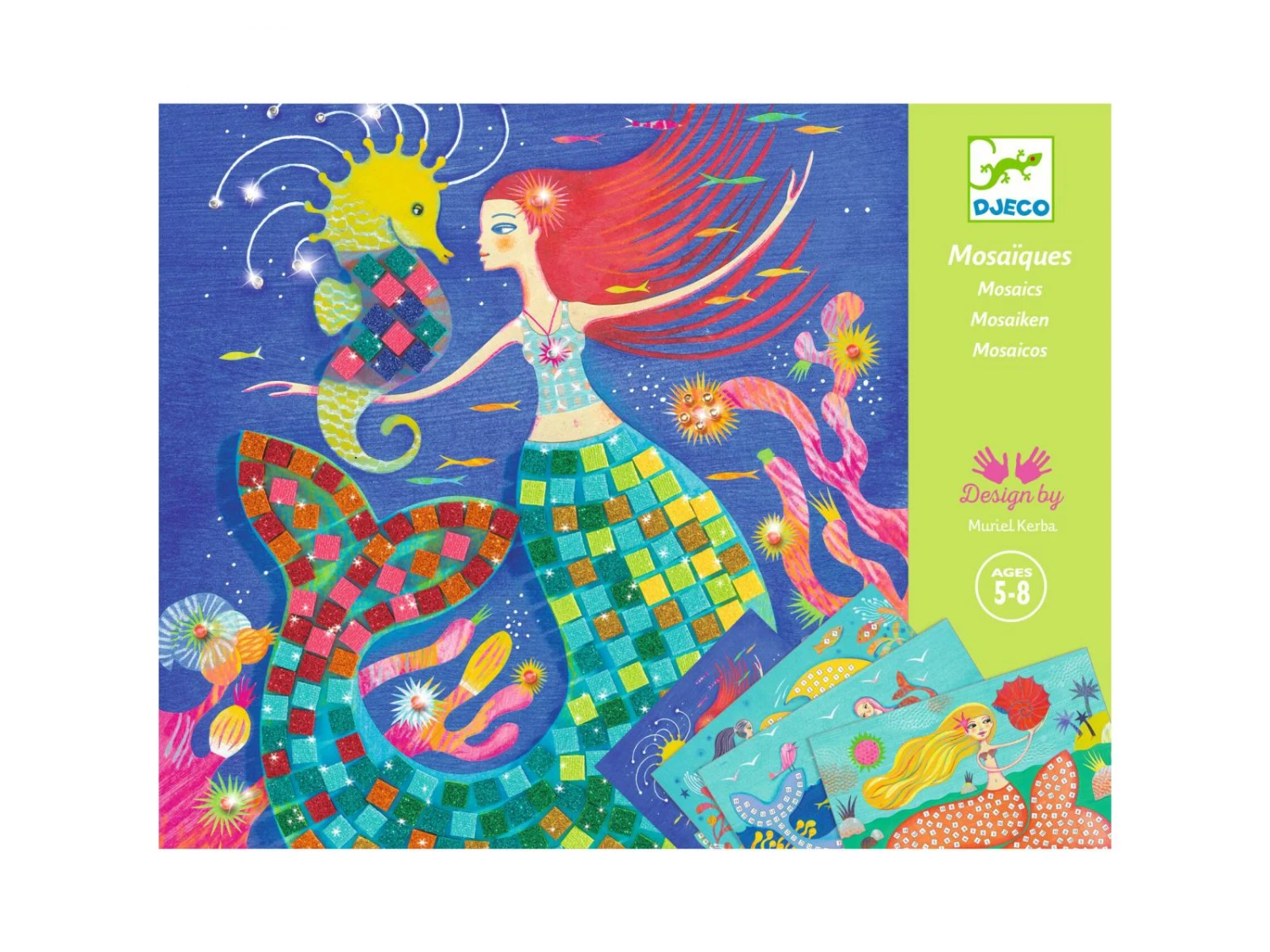 Djeco DJ09423 - Collages - Le Chant Des Sirènes 6 Djeco DJ09423 - Collages - Le Chant Des Sirènes – Image 4