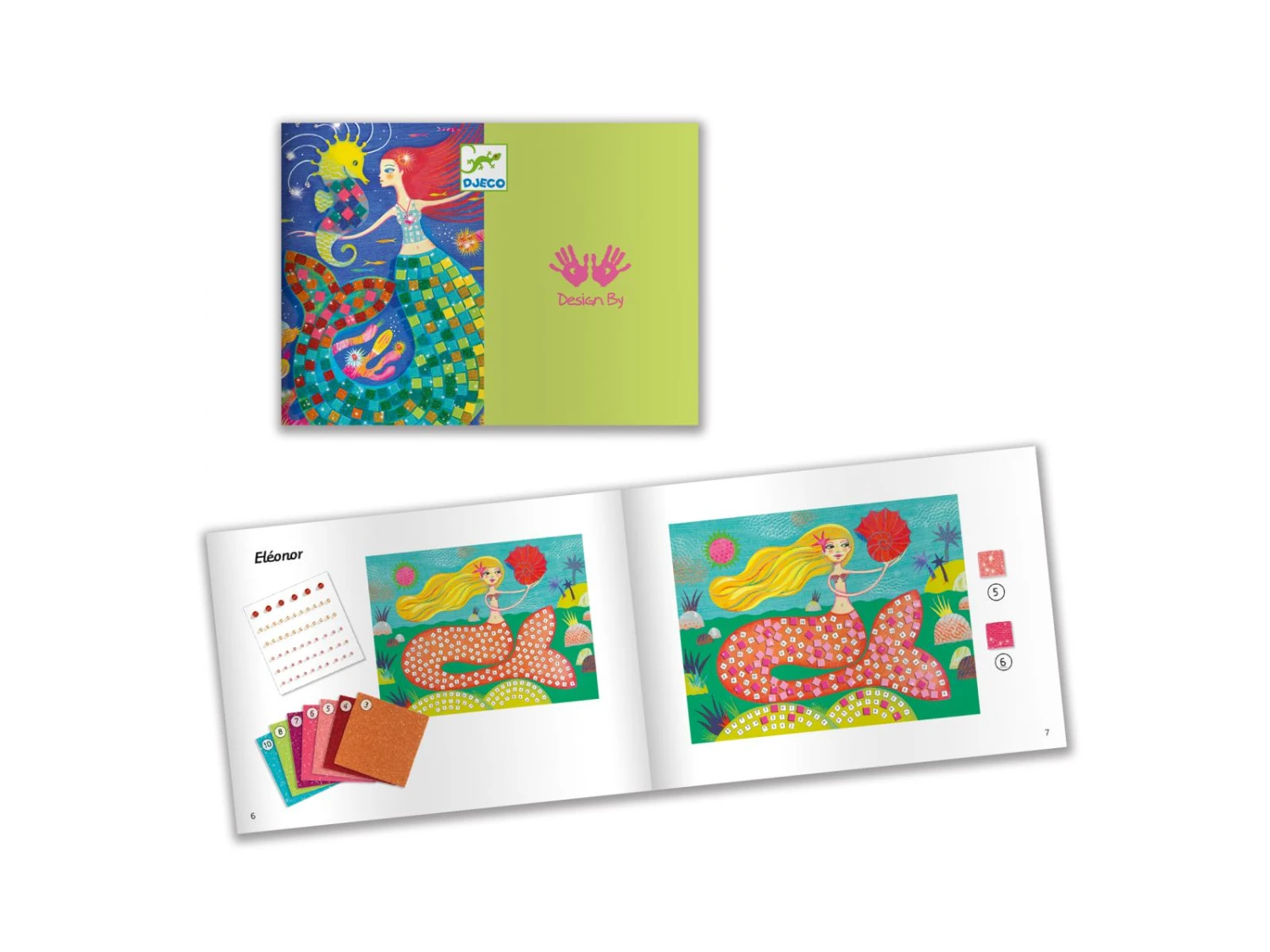 Djeco DJ09423 - Collages - Le Chant Des Sirènes 7 Djeco DJ09423 - Collages - Le Chant Des Sirènes – Image 5