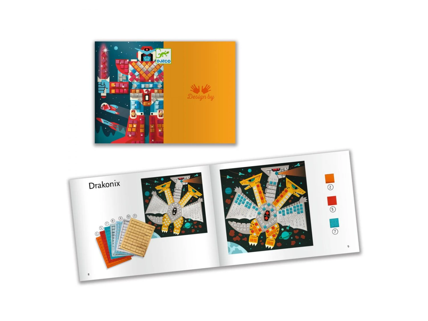 Djeco DJ09424 - Collages - Space Battle 7 Djeco DJ09424 - Collages - Space Battle – Image 5