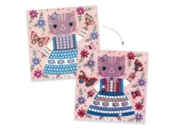 Djeco DJ09425 - Collages - Lovely Pets -Petit Monde Soldes djeco dj09425 collages lovely pets 1600 2