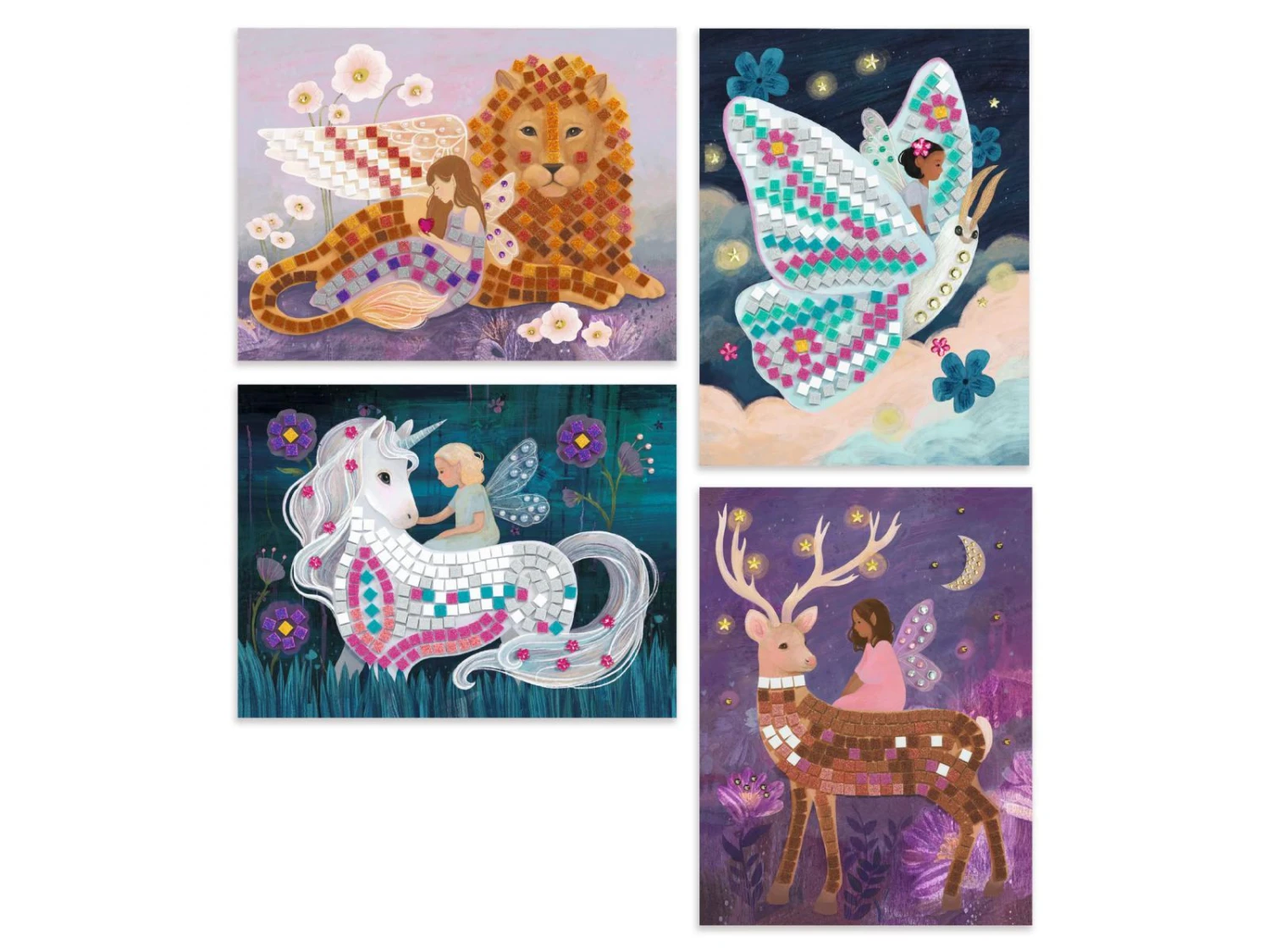 Djeco DJ09426 - Collages - Le Monde Enchanté 4 Djeco DJ09426 - Collages - Le Monde Enchanté – Image 2