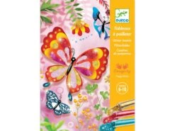 Djeco DJ09503 - Tableaux à Pailleter - Papillons à Paillettes -Petit Monde Soldes djeco dj09503 tableaux a pailleter papillons a paillettes 1600 3