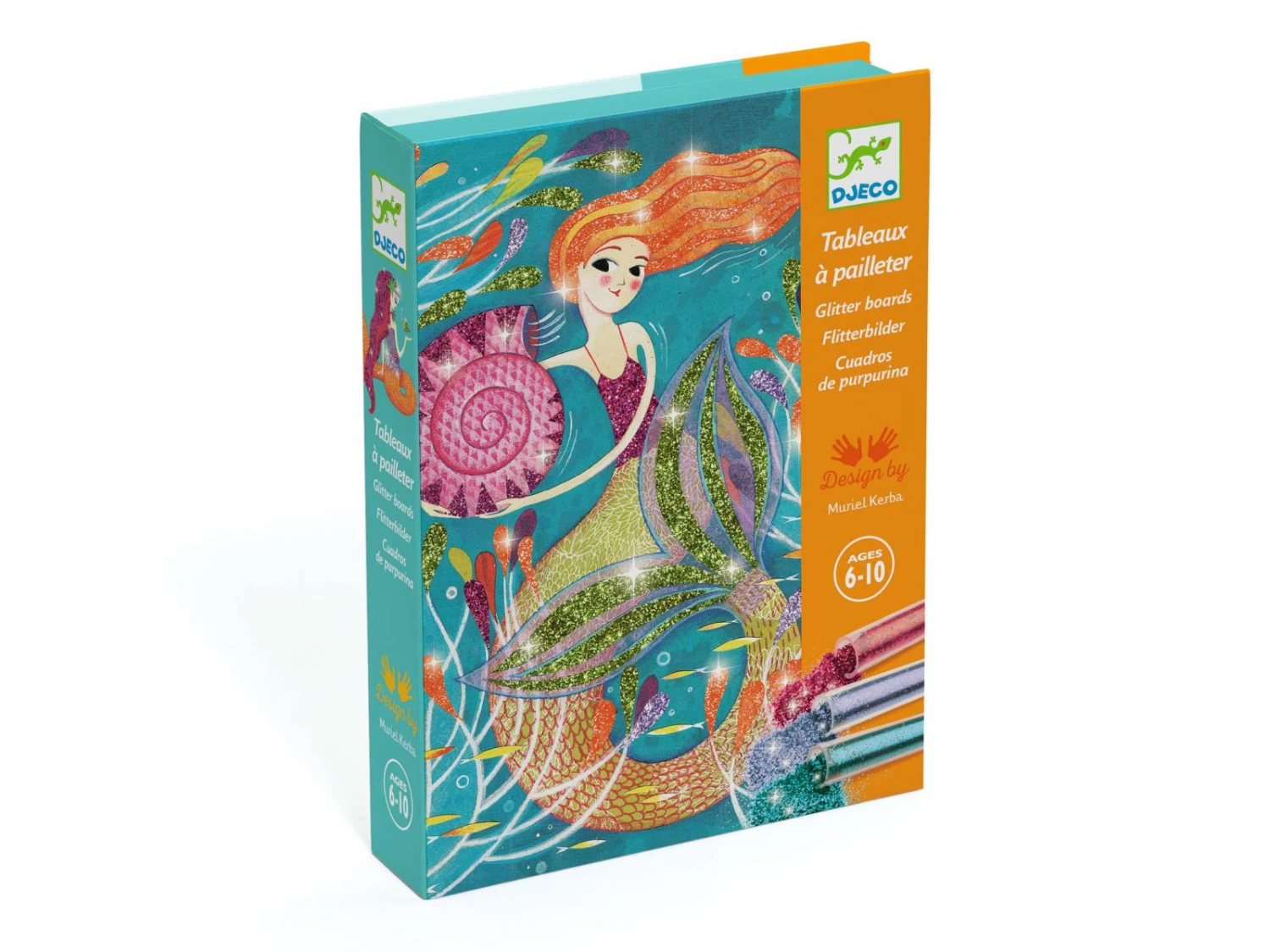 Djeco DJ09507 - Tableaux à Pailleter - La Lumière Des Sirènes 3 Djeco DJ09507 - Tableaux à Pailleter - La Lumière Des Sirènes