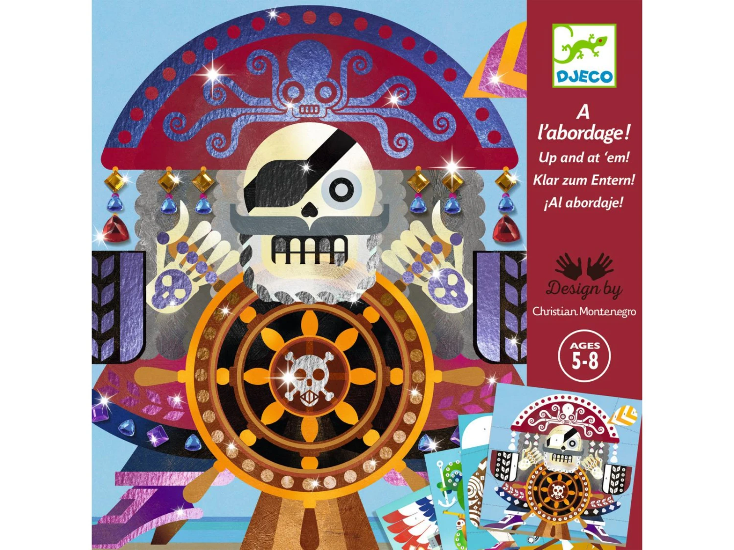 Djeco DJ09526 - Tableaux à Métalliser- A L'abordoge ! 6 Djeco DJ09526 - Tableaux à Métalliser- A L'abordoge ! – Image 4