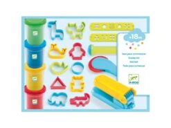 Djeco DJ09755 - Pâte à Modeler - Tout Pour Commencer - Classique -Petit Monde Soldes djeco dj09755 pate a modeler tout pour commencer classique 1600 3