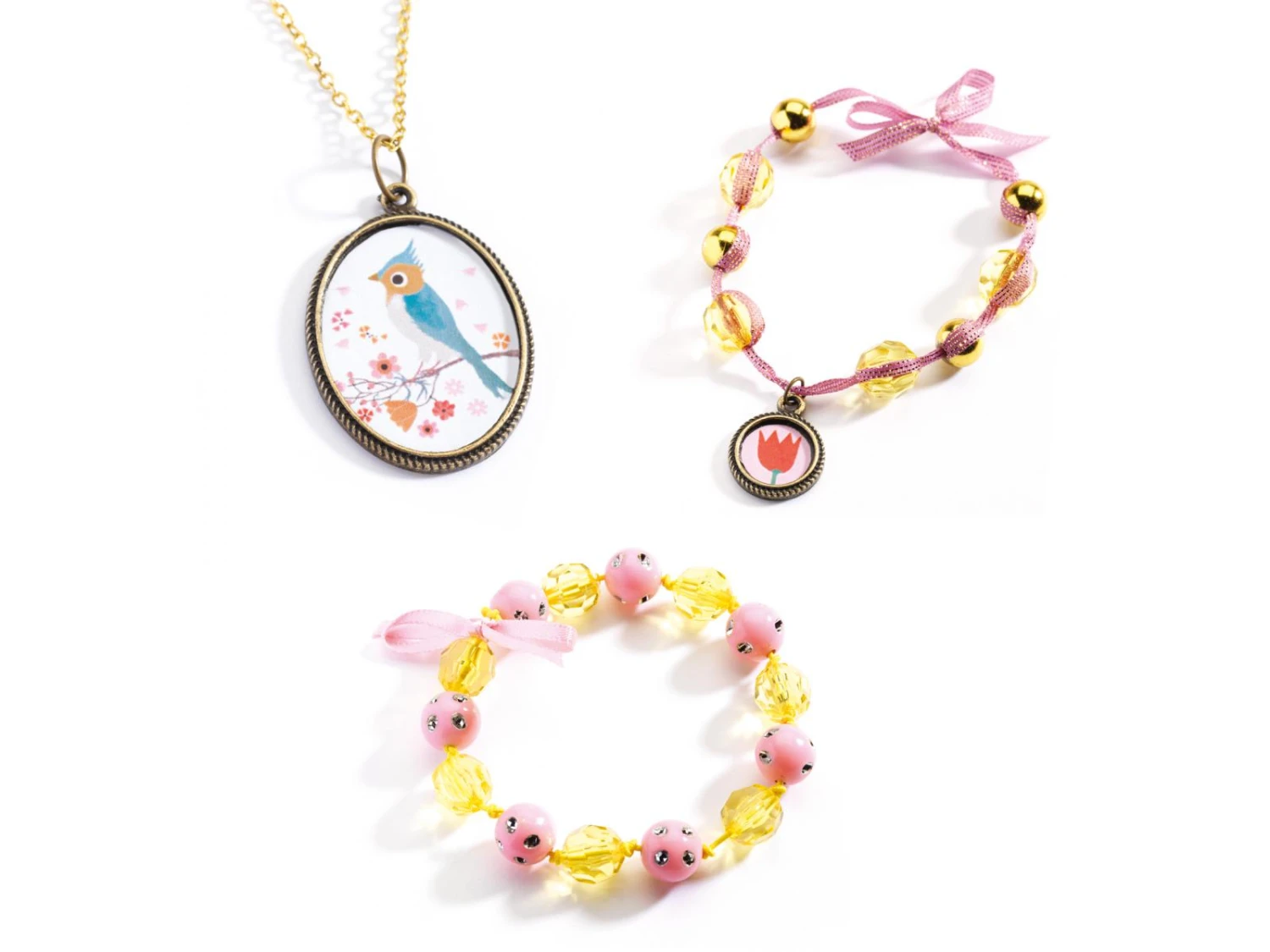 Djeco DJ09801 - Perles Et Bijoux- Perles Et Fleurs 4 Djeco DJ09801 - Perles Et Bijoux- Perles Et Fleurs – Image 2