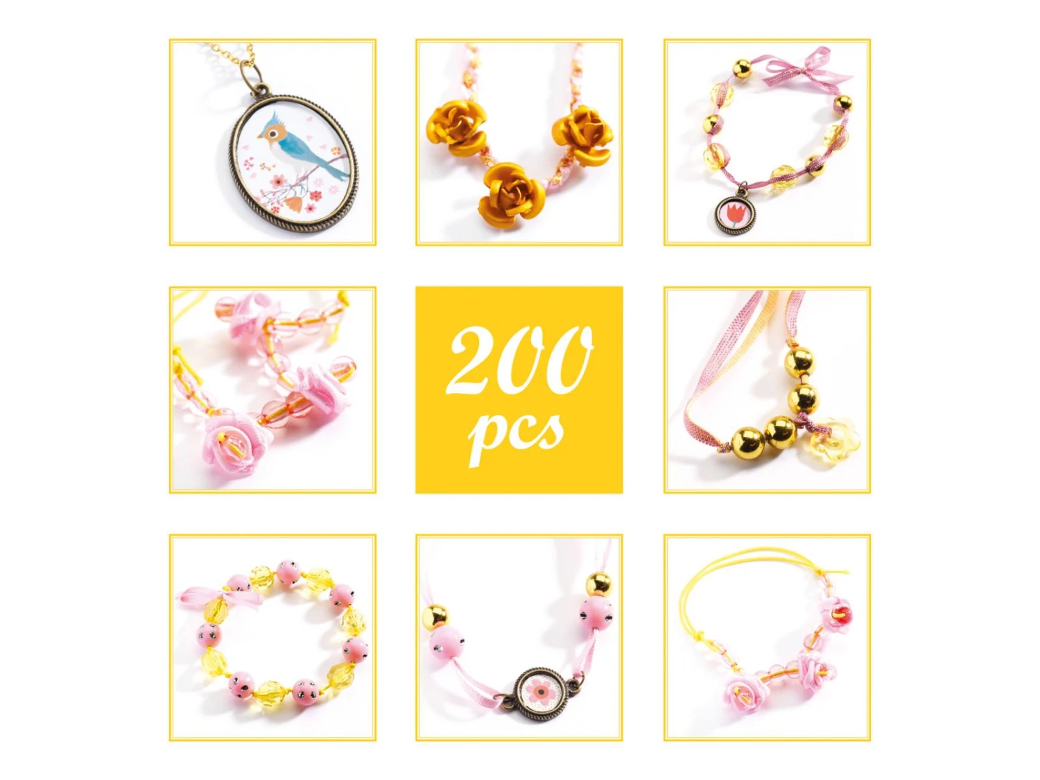 Djeco DJ09801 - Perles Et Bijoux- Perles Et Fleurs 5 Djeco DJ09801 - Perles Et Bijoux- Perles Et Fleurs – Image 3