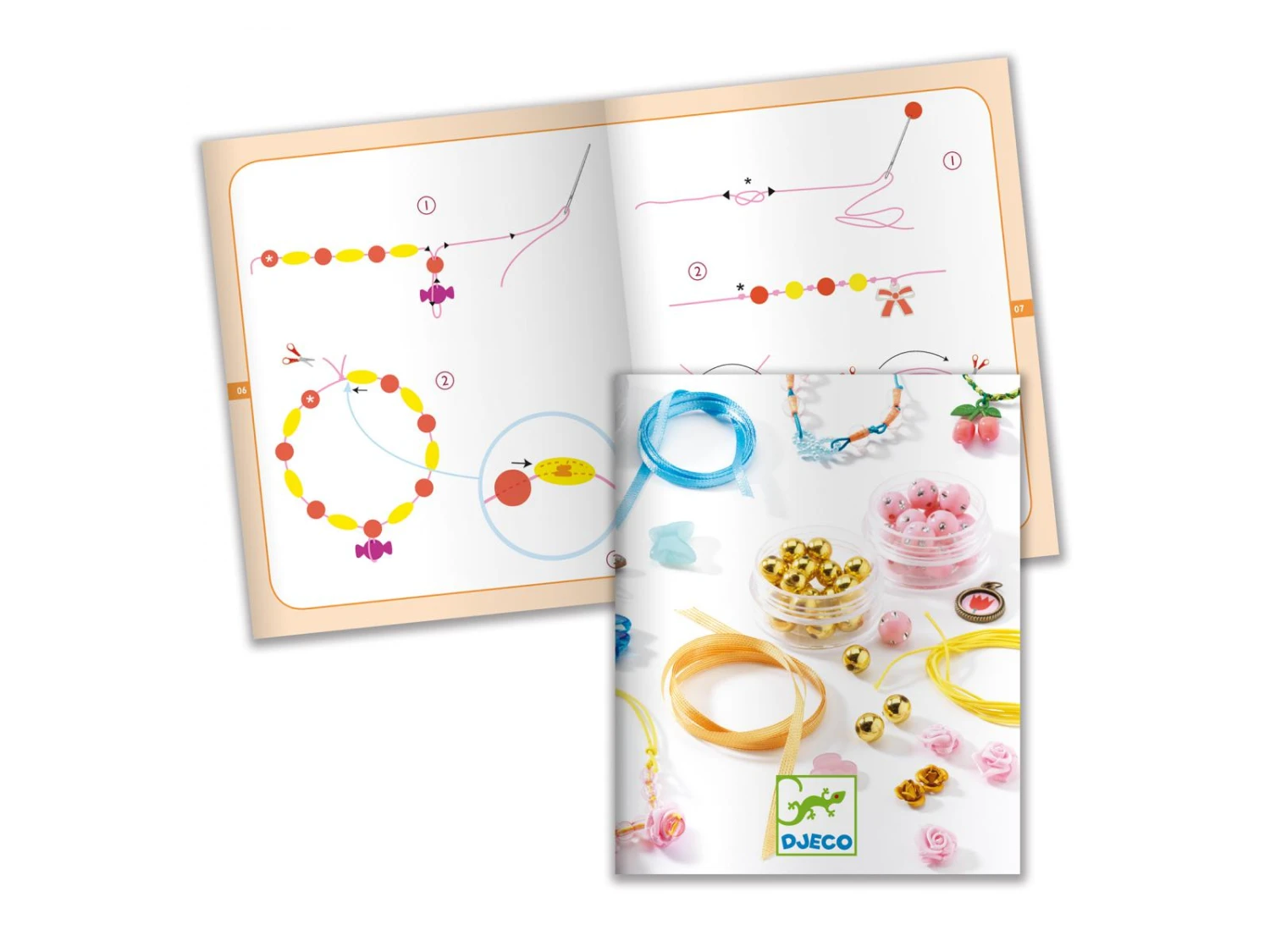 Djeco DJ09801 - Perles Et Bijoux- Perles Et Fleurs 7 Djeco DJ09801 - Perles Et Bijoux- Perles Et Fleurs – Image 5