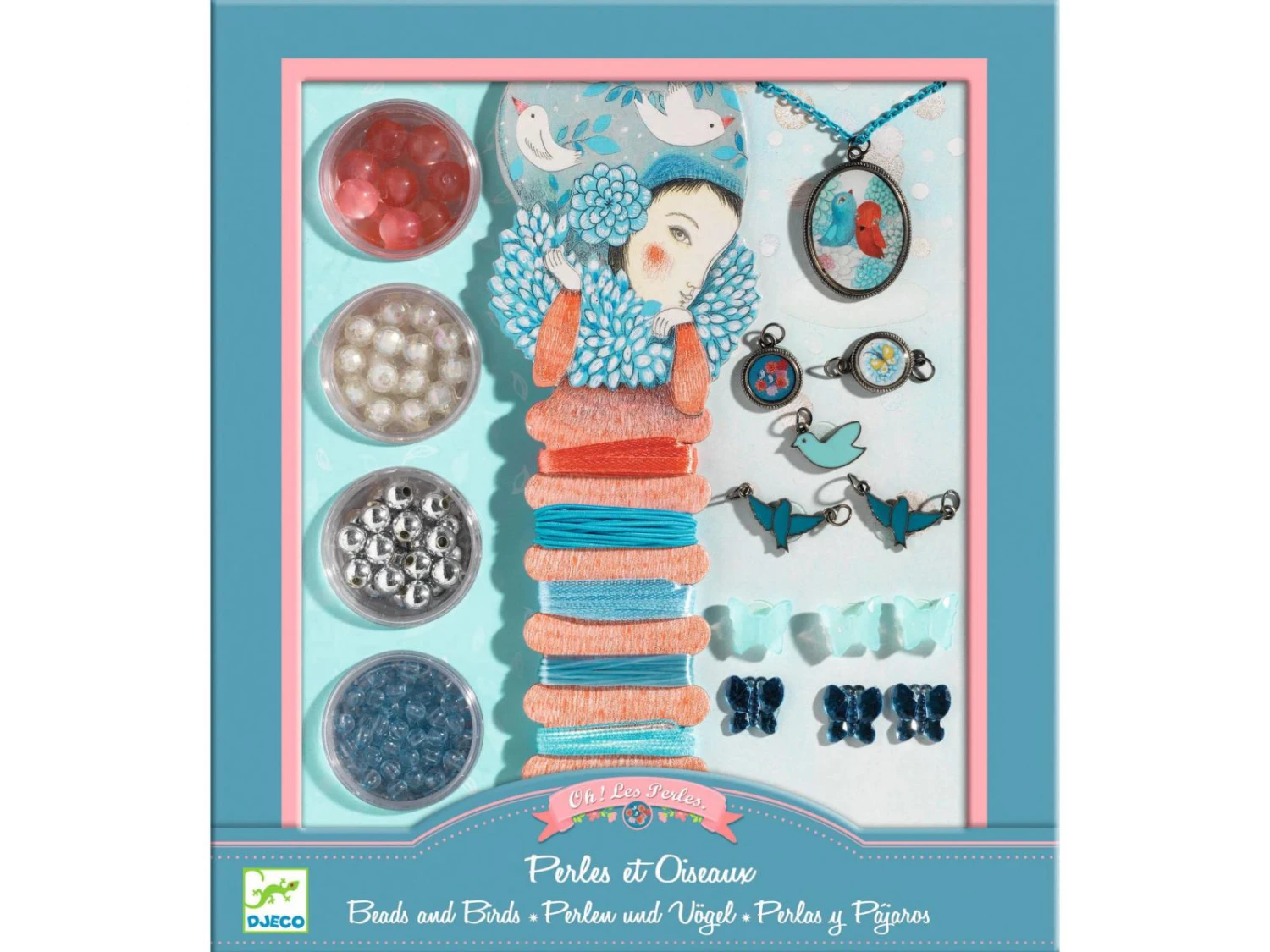 Djeco DJ09806 - Perles Et Bijoux- Perles Et Oiseaux 6 Djeco DJ09806 - Perles Et Bijoux- Perles Et Oiseaux – Image 4