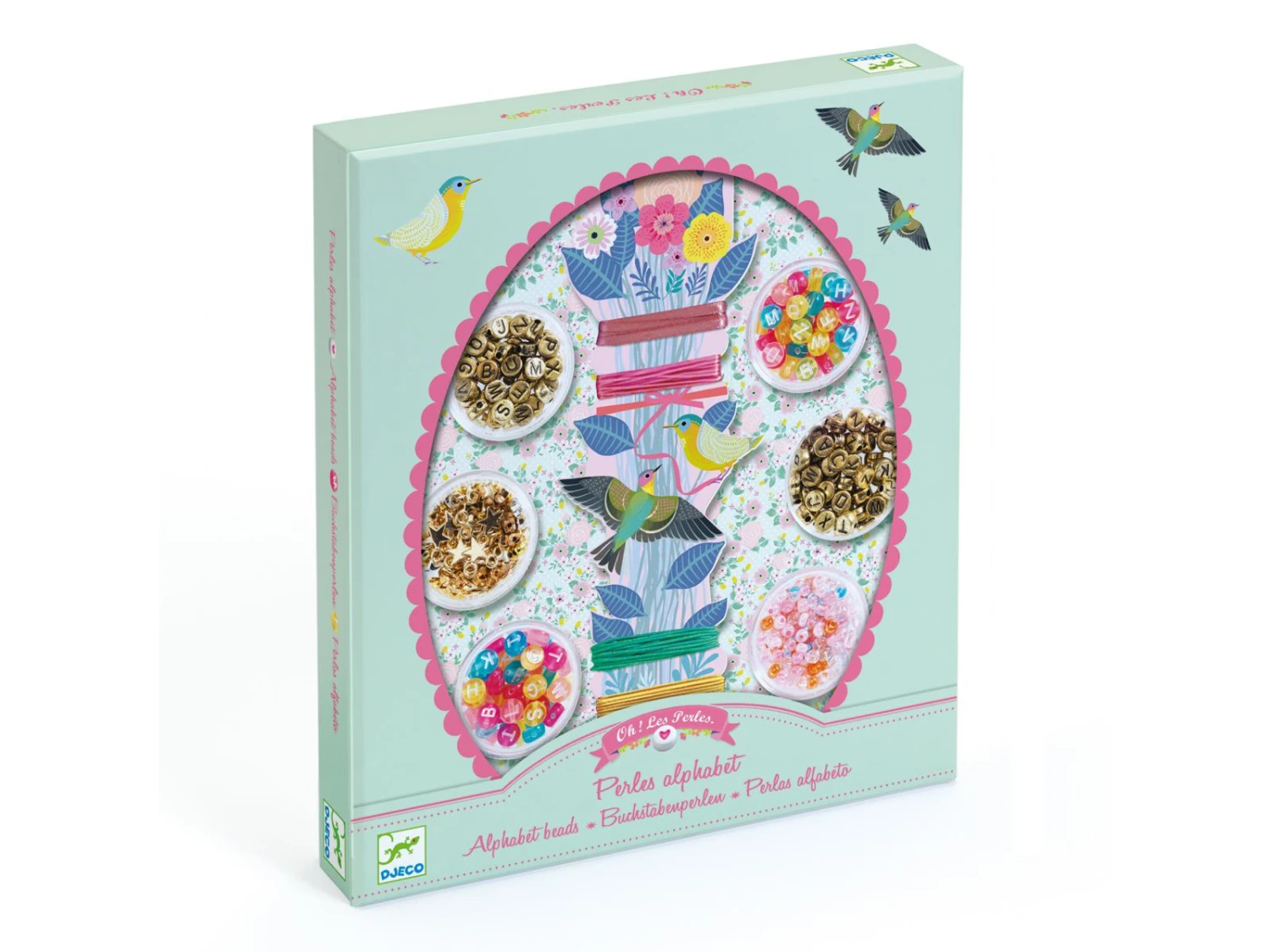 Djeco DJ09839 - Perles Et Bijoux- Perles Alphabet 3 Djeco DJ09839 - Perles Et Bijoux- Perles Alphabet