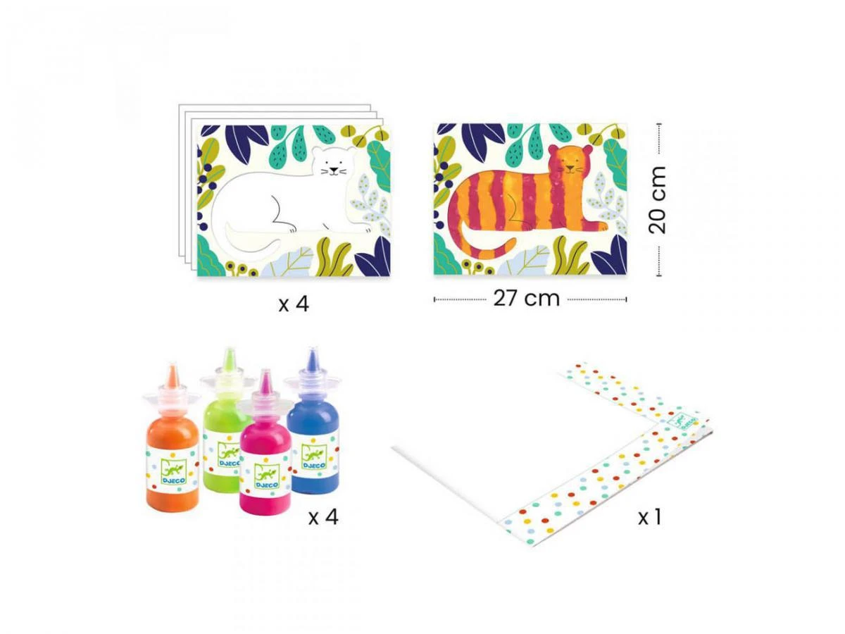 Djeco DJ09858 - Peinture Pour Les Petits - Barbouille Et Beau 5 Djeco DJ09858 - Peinture Pour Les Petits - Barbouille Et Beau – Image 3