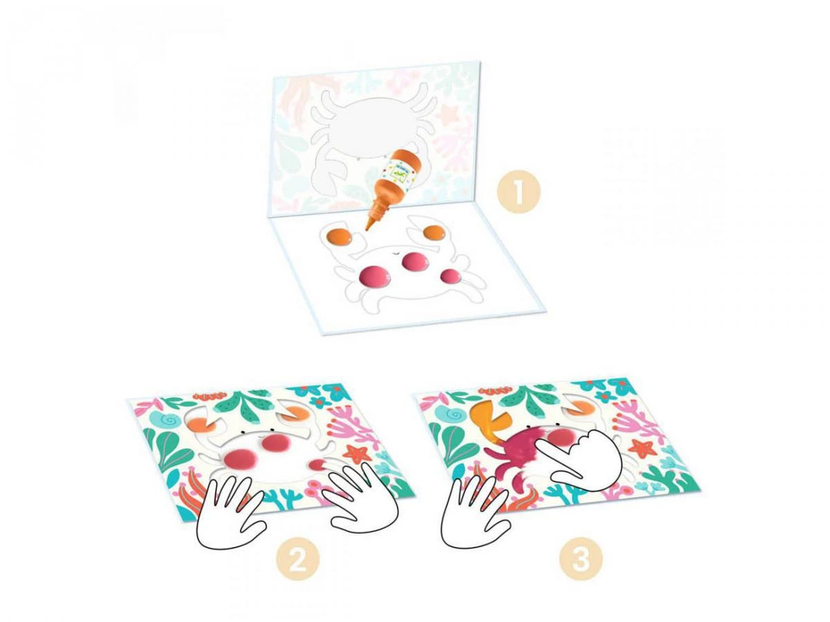 Djeco DJ09858 - Peinture Pour Les Petits - Barbouille Et Beau 6 Djeco DJ09858 - Peinture Pour Les Petits - Barbouille Et Beau – Image 4