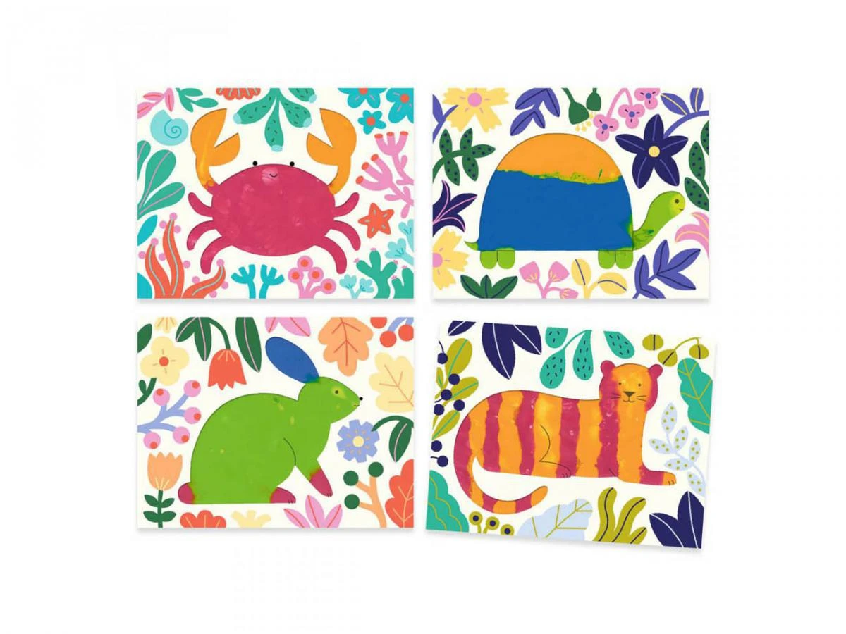 Djeco DJ09858 - Peinture Pour Les Petits - Barbouille Et Beau 8 Djeco DJ09858 - Peinture Pour Les Petits - Barbouille Et Beau – Image 6