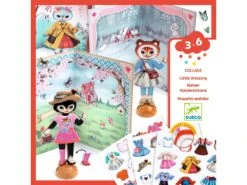 Djeco DJ09859 - Collages Pour Les Petits - Little Dressing -Petit Monde Soldes djeco dj09859 collages pour les petits little dressing 1600 3