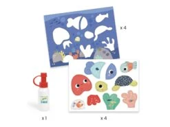 Djeco DJ09874 - Collages Pour Les Petits - Premiers Collages -Petit Monde Soldes djeco dj09874 collages pour les petits premiers collages 1600 2