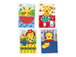 Djeco DJ09880 - Peinture Pour Les Petits - Les Aventures Des Doudous -Petit Monde Soldes djeco dj09880 peinture pour les petits les aventures des doudous 1600 1